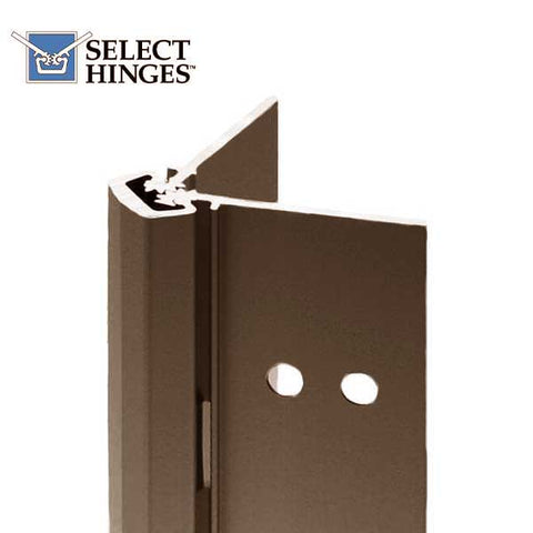 Select Hinges - 24 - 85" - Geared Concealed Continuous Hinge - Dark Bronze - Standard Duty - UHS Hardware
