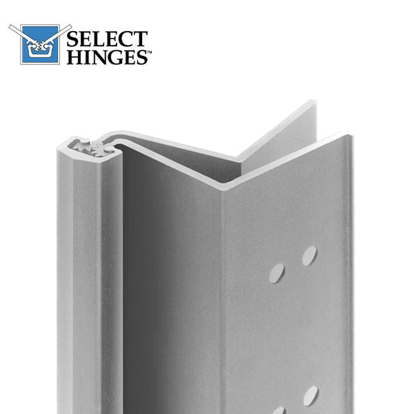 Select Hinges - 41 - 95" -  Swing Clear Geared Continuous Hinge - Clear Aluminum - Heavy Duty - UHS Hardware