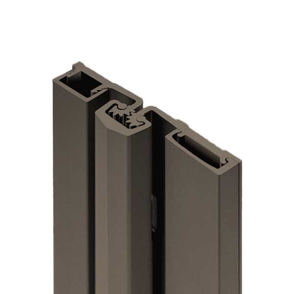 Select Hinges - 57 - 85" - Geared Full Surface Hinge - Dark Bronze - Standard Duty - UHS Hardware