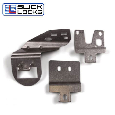 Slick Locks - 1992-2014 Ford Econoline Van w/Sliding Door Blade Bracket Kit