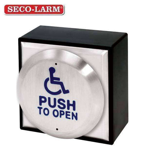 Seco-Larm - 4.5" Round Push Plate - UHS Hardware