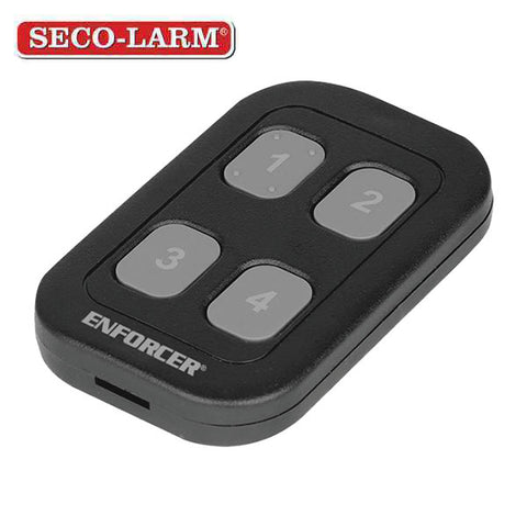 Seco-Larm - 315MHz Handheld RF Transmitter with 4 Button - 15 Channel - Up to 500 Feet