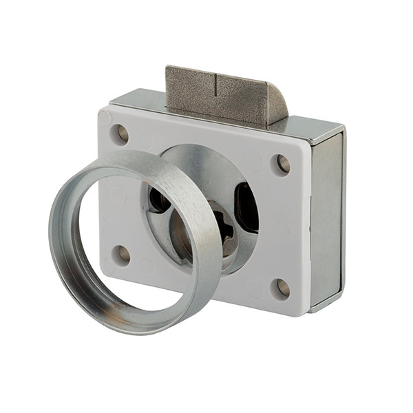 Olympus - SLT -  Rim Cylinder Conversion Kit - Satin Chrome - Optional Closing Mechanism - UHS Hardware