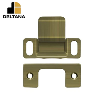Deltana - Strike Plate - Dust Cup - Adjustable - 2-3/4" x 1-1/4" - Optional Finish