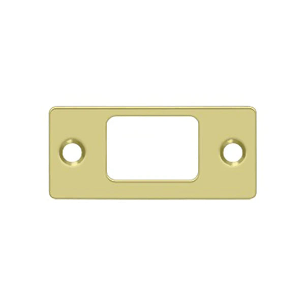 Deltana - Strike Plate - Deadbolt - 2-3/4" x 1-1/4" - Optional Finish