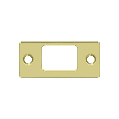Deltana - Strike Plate - Deadbolt - 2-3/4" x 1-1/4" - Optional Finish