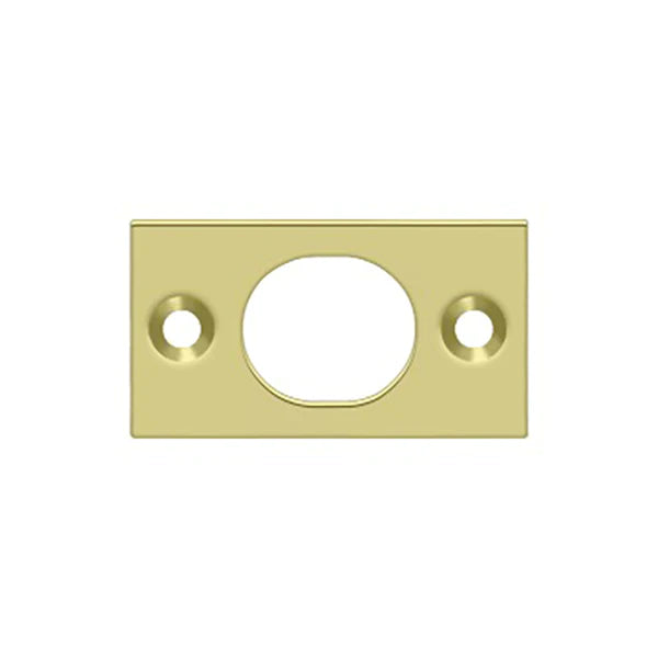Deltana - Strike Plate For 6" Flush Bolt - Optional Finish