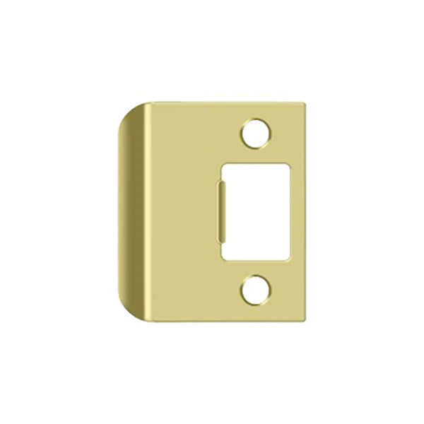 Deltana - Extended Lip Strike Plate - 2-1/4" x 2"- 2-1/4" Base Width - Optional Finish