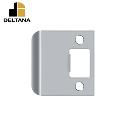 Deltana - Extended Lip Strike Plate - 2 1/4" x 2-1/4"- 2-1/4" Bar Width - Optional Finish