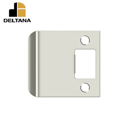 Deltana - Extended Lip Strike Plate - 2 1/4" x 2-1/2"- 2-1/4" Base Width - Optional Finish
