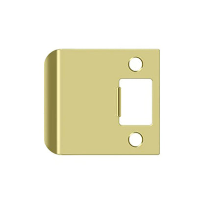 Deltana - Extended Lip Strike Plate - 2 1/4" x 2-1/2"- 2-1/4" Base Width - Optional Finish
