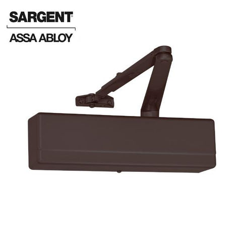 Sargent - 1431 - Powerglide Door Closer w/ UO - Universal Standard Arm Package - 10BE - Dark Oxidized Satin Bronze Equivalent - Grade 1 - UHS Hardware
