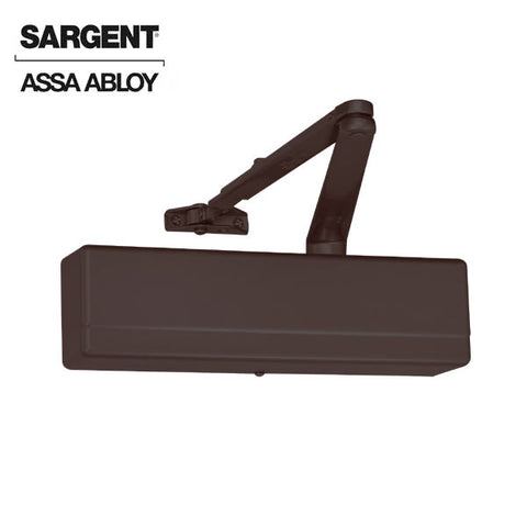 Sargent - 1431 - Powerglide Door Closer w/ O - Standard Arm - 10BE - Dark Oxidized Satin Bronze Equivalent - Grade 1 - UHS Hardware