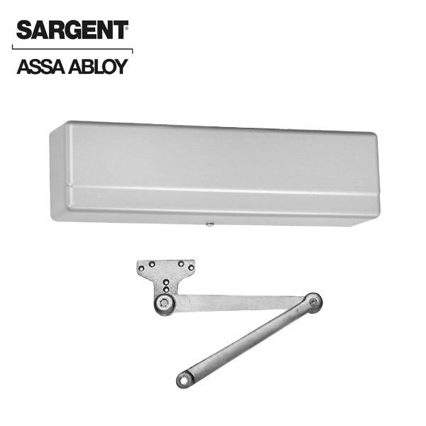 Sargent - 1431 - Powerglide Door Closer w/ P10 - Heavy Duty Parallel Arm - EN - Sprayed Aluminum Enamel - Grade 1 - UHS Hardware