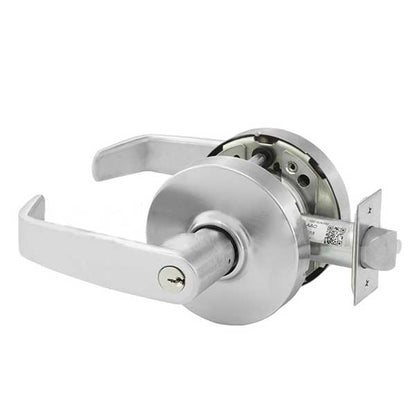 Sargent - 10G54 - Mechanical Cylindrical Lock - L Rose / L Lever - Corridor - LA Keyway - 26D - Satin Chrome Plated - Grade 1 - UHS Hardware