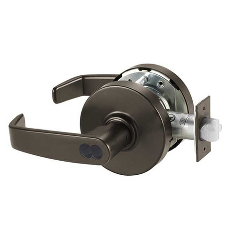 Sargent - 10G37 - Mechanical Cylindrical Lock - L Rose / L Lever - Classroom - SFIC - 10BE - Dark Oxidized Satin Bronze - Grade 1 - UHS Hardware