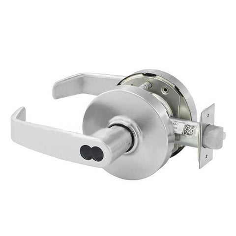 Sargent - 10G37 - Mechanical Cylindrical Lock - L Rose / L Lever - Classroom - SFIC - 26D - Satin Chrome Plated - Grade 1 - UHS Hardware