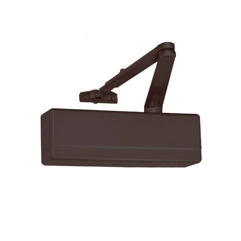 Sargent - 281 - Powerglide Cast Iron Door Closer w/ UO - Universal Standard Arm Package - 10BE - Dark Oxidized Satin Bronze Equivalent - Grade 1 - UHS Hardware