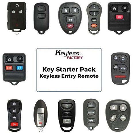 Keyless Entry Remotes STARTER Pack (AFTERMARKET) - UHS Hardware