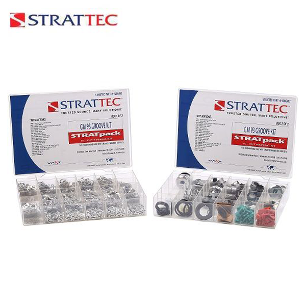 Strattec - 7006412 - 2005-2019 GM - 93 Groove / 10 Cut - Tumbler Service Pinning Kit - UHS Hardware