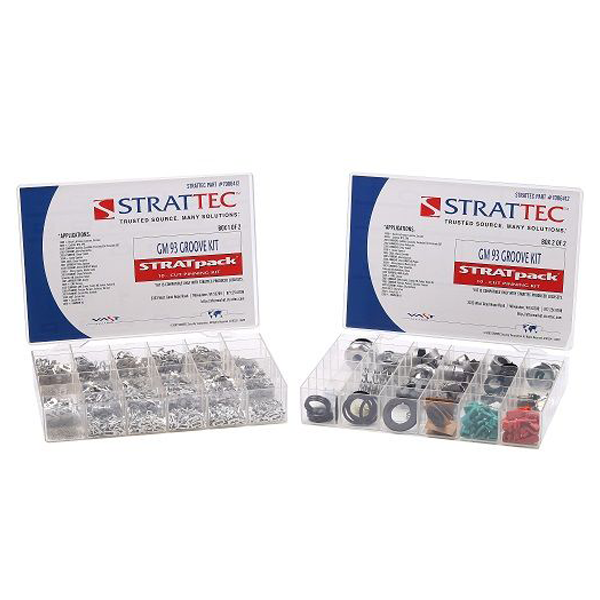 Strattec - 7006412 - 2005-2019 GM - 93 Groove / 10 Cut - Tumbler Service Pinning Kit - UHS Hardware