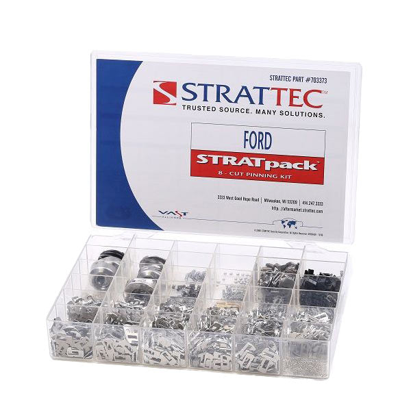 Strattec - 703373 - 1995-2021 Ford - 8-Cut Tumbler Service Pinning Kit - UHS Hardware