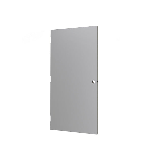 TELL - DHM4070 - Spartan - Hollow Metal Door - 4' x 7' - 18 Gauge Galvanized - Optional Prep - Optional Hinge Pattern - Primer Gray - Reinforcement for Exit Device - 3 Hour Fire Rated - UHS Hardware