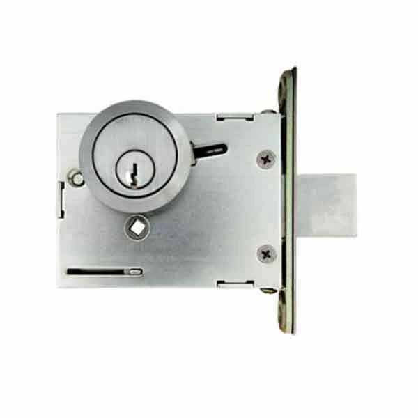 TownSteel - DBM17 - Commercial Mortise Deadbolt - Single  Cylinder  - 2-3/4 " Backset - Satin Chrome -  Grade 1 - UHS Hardware