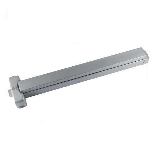 GAAB - T320-04  - RIM Panic Exit Device with Siren and Electrical Connection - Modular and Reversible - Up to 48" Doors - Satin Chrome - UHS Hardware