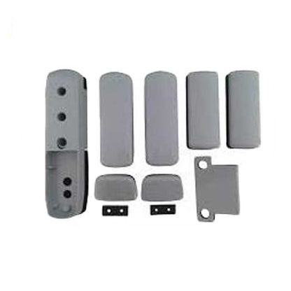 GAAB - T373-04 - Rim Panic Exit Device Touch Series For Double Leaf Door - With Access - Satin Chrome - UHS Hardware