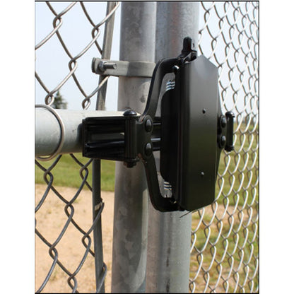 Lockey - TB100 - Turtleback Gate Closer - Black - (50-125 lbs) - UHS Hardware