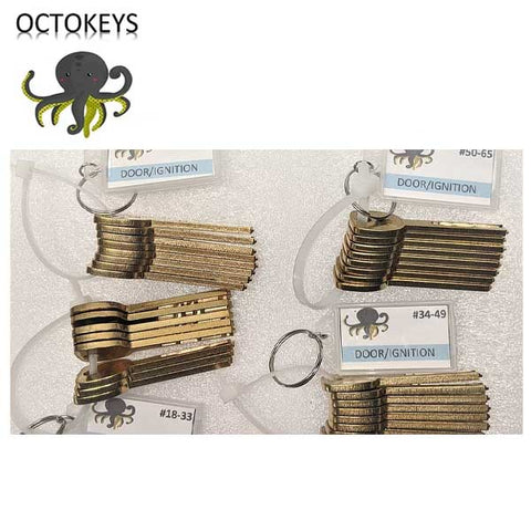 OCTOKEYS - GM 10 Cut Laser Key Try Out Key System - UHS Hardware
