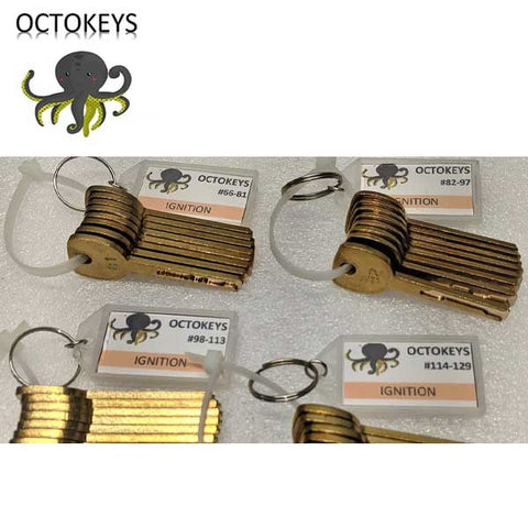 OCTOKEYS - GM 10 Cut Laser Key Try Out Key System - UHS Hardware