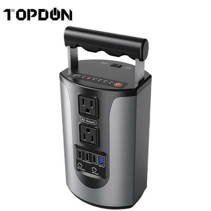 TOPDON - Hurricano200 - Portable Lithium Power Station - 12V - 200W - 36000MAh - UHS Hardware