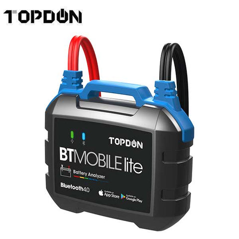 TOPDON - BTMobile Lite - Battery Starting & Charging System Analyzer - Dual Bluetooth - 12V - UHS Hardware
