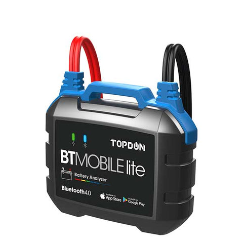 TOPDON - BTMobile Lite - Battery Starting & Charging System Analyzer - Dual Bluetooth - 12V - UHS Hardware