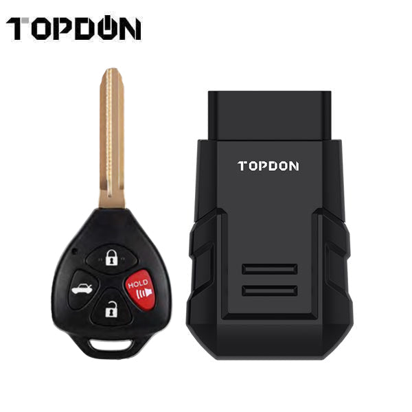 TOPDON - Top Key - Toyota / Scion - Key Matching and Diagnostics Tool - BK01 Remote - Bluetooth - UHS Hardware