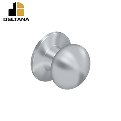 Deltana - Portland Knob Trimkit - 1 3/8" - 1-3/4" Door Thickness - Universal Handing - Optional Finish