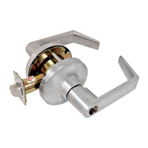 TownSteel - CDCI-110-S - Commercial Lever Handle - IC Core (SFIC) - Clutch Lever  - 2-3/4 " Backset - Satin Chrome - Classroom Intruder -  Grade 1 - UHS Hardware