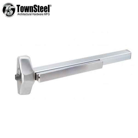 TownSteel - ED1100 - Rim Exit Device Push Bar - 36" -  Satin Stainless -  Grade 1 - UHS Hardware