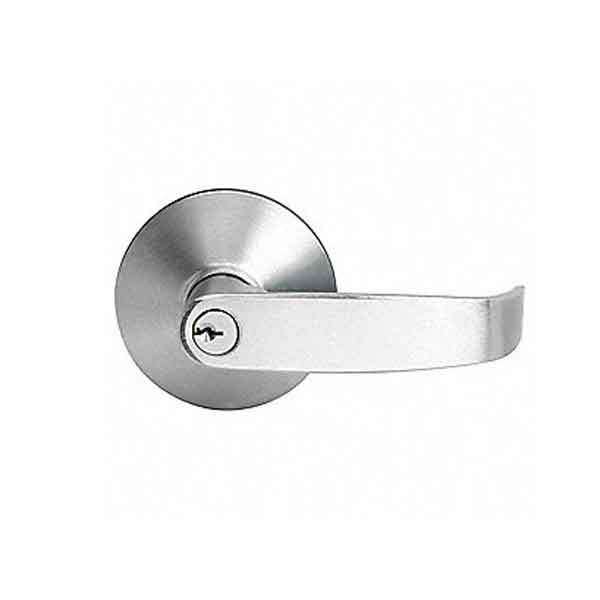 TownSteel - ED5500L  - Lever Trim - Rigid Lever - 2-3/4 " Backset - Satin Chrome - Grade 1 - UHS Hardware