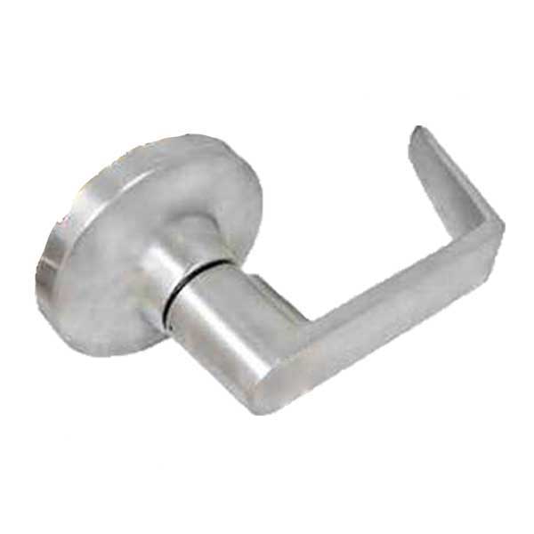 TownSteel - ED8900LS - Sectional Lever Trim - Passage - LS Regal Lever - Non-Handed - Compatible with Concealed V/R Exit Device - Satin Chrome - Grade 1 - UHS Hardware