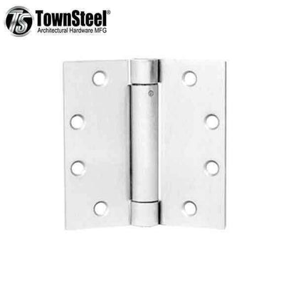 TownSteel - THSP 179 - Door Hinge - 4.5" x 4.5"  - Commercial Weight Spring Hinge  - USP - Primed for Paint - UHS Hardware