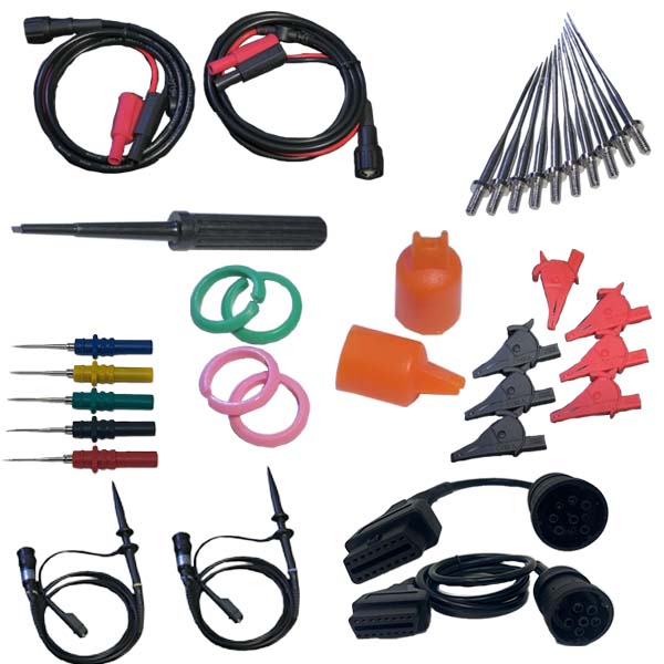 TOPDON - Phoenix Max Heavy Duty Kit -  Advanced-Level Professional Diagnostic Tool with Scope, Heavy Duty Cables and One Year Of Heavy Duty Updates - UHS Hardware