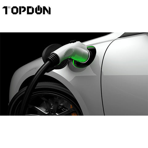 TOPDON - PulseQ AC Home EV Charger - EV Charger With Holster - Optional Cable Length