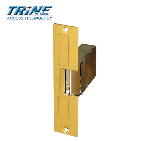 Trine 004 Light Commercial Grade 1 Electric Strike - Brass Powder Coated - UHS Hardware
