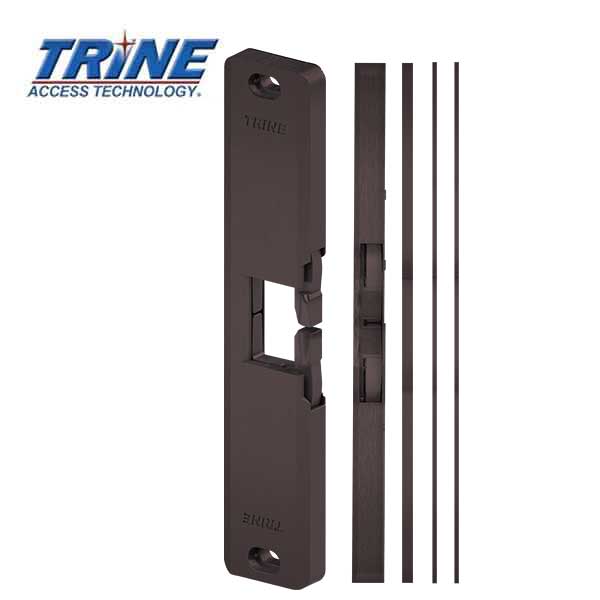 Trine - 4850 - 1/2″ Surface Mounted Electric Strike for Rim Panic Devices - Optional Finish - Grade 1 - UHS Hardware