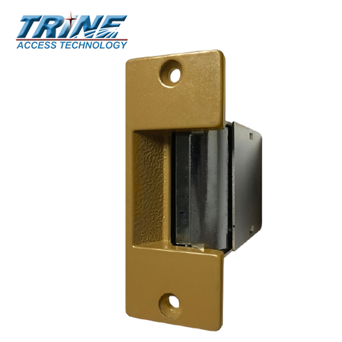 Trine S005 Light Commercial Grade 1 Electric Strike - Brass Powder Coated - UHS Hardware