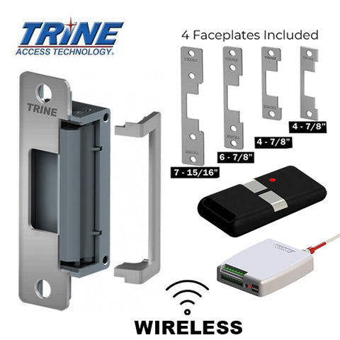 Trine - Wireless Kit - Electric Strike Buzzer System Kit - Fits Any Door