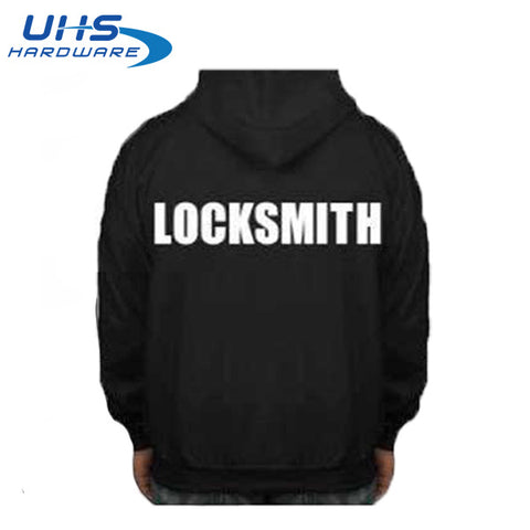 Hoodie - 24/7 Locksmith Service - Optional Sizes - Black